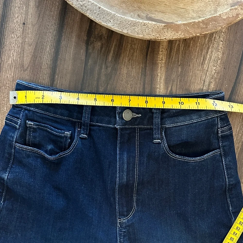 PAIGE Dark Genesee Crop Jeans - Picture 4 of 8